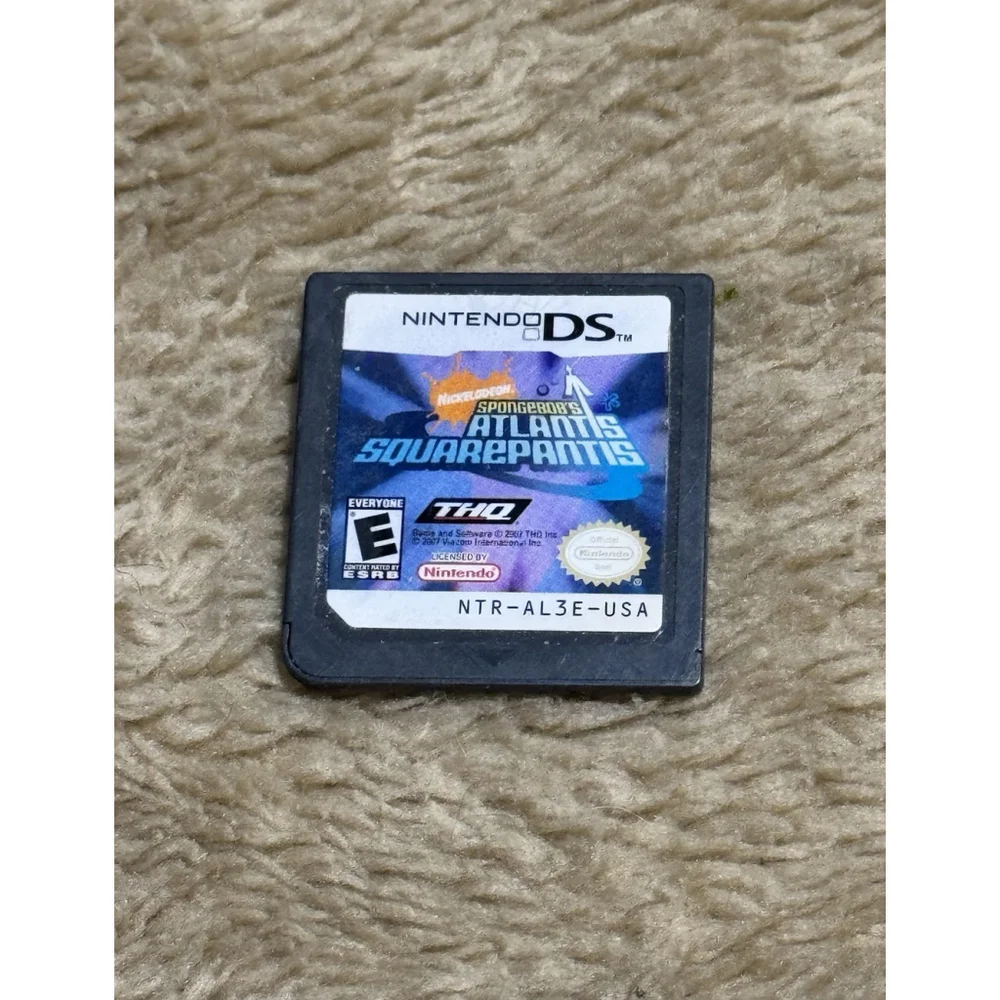Spongebob Squarepants: Atlantis Squarepants Nintendo DS- Cartridge Only